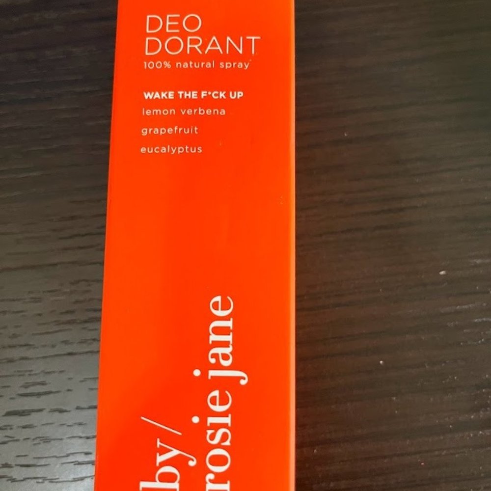 Wake the F*ck up Deodorant by Rosie Jane